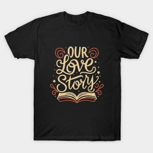 Love Story Capturing Moments Valentine's Day T-Shirt